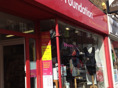 Our South Kensington charity shop